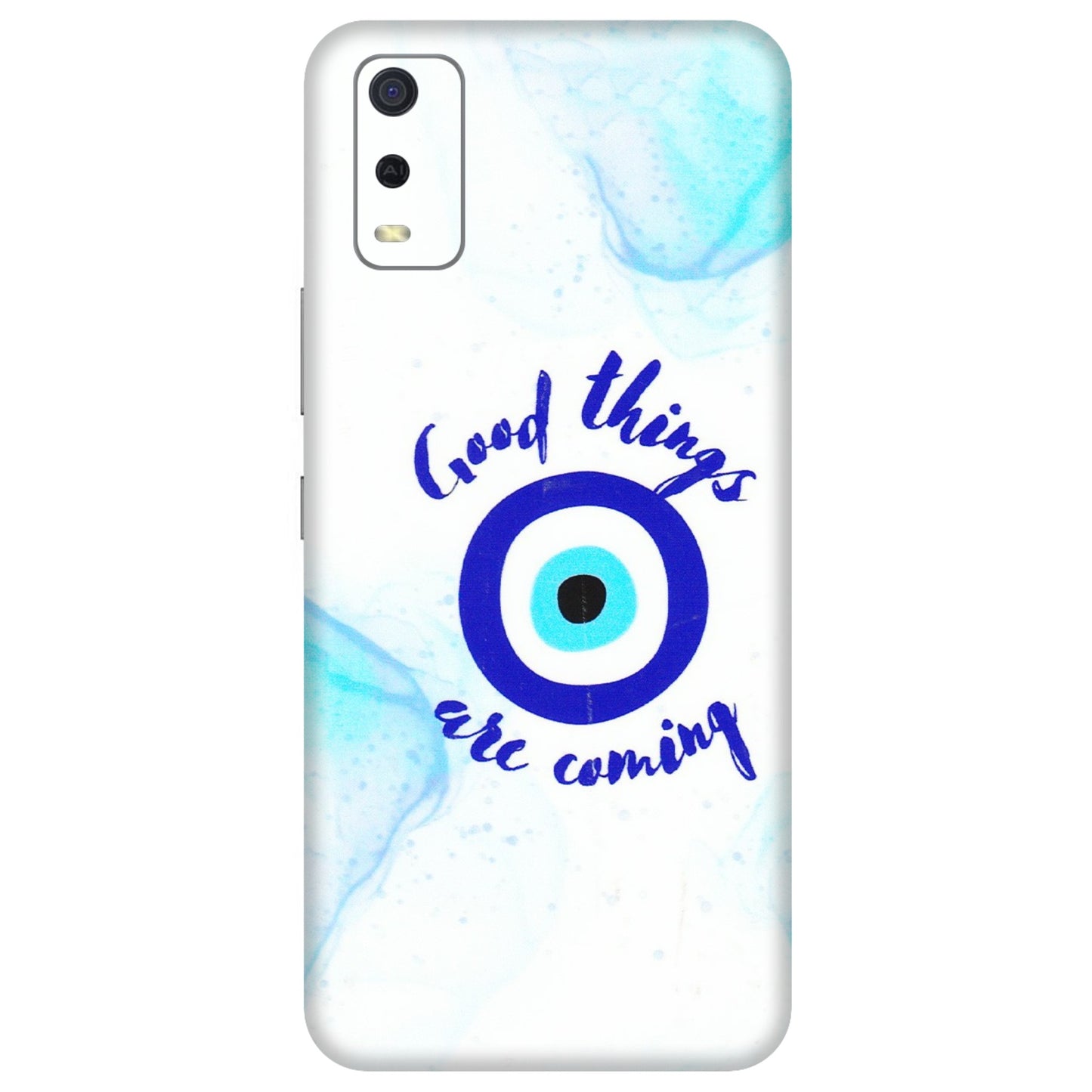VIVO Y Series Phone Skins (All Models) - Evil Eye Good Things Are Coming - 3D Embossed Finish (L-322) Vivo Y3S