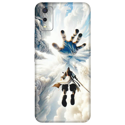 VIVO Y Series Phone Skins (All Models) - Big Hand With Monkey King - 3D Embossed Finish (L-323) Vivo Y3S