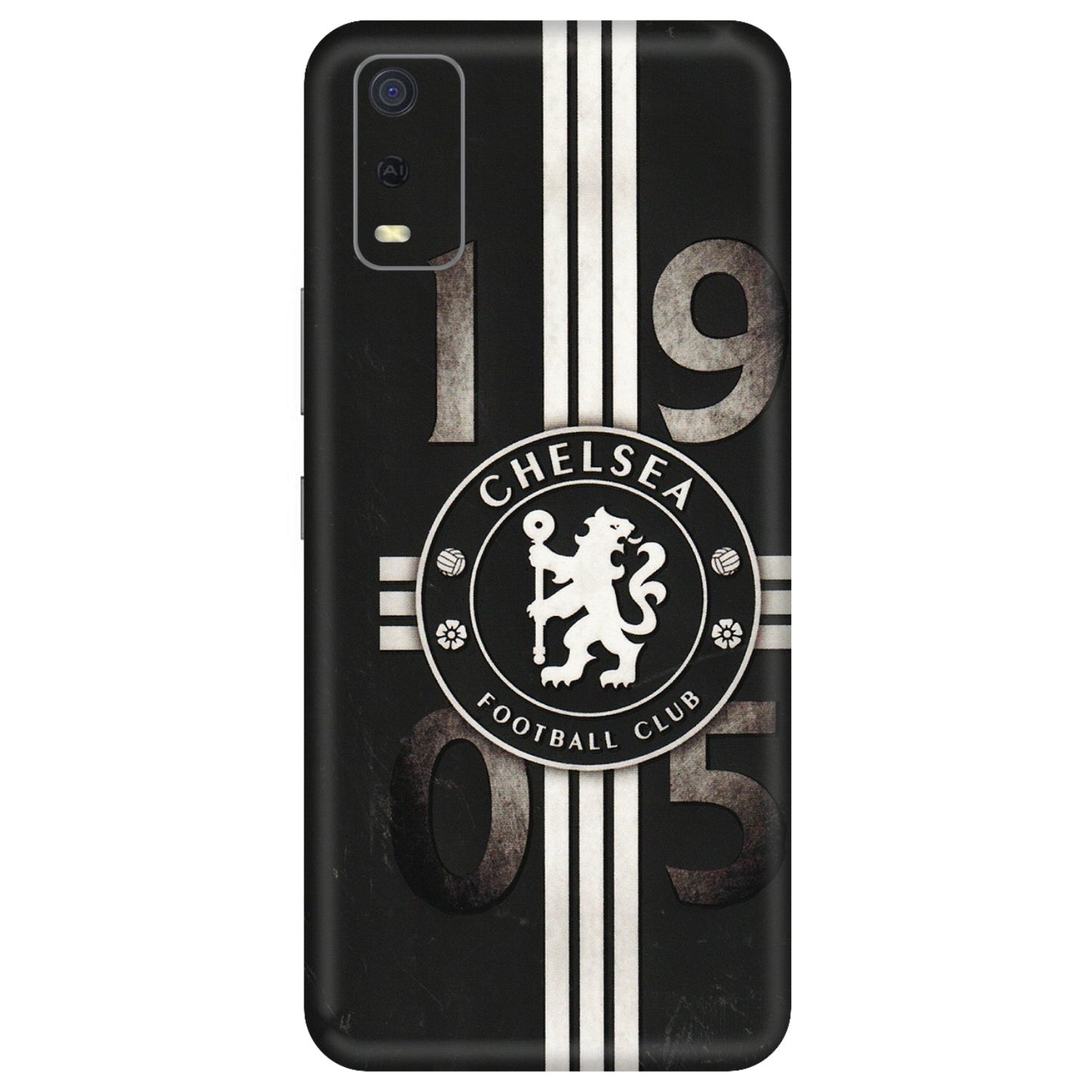 VIVO Y Series Phone Skins (All Models) - Chelsea Fan Club - 3D Embossed Finish (L-36) Vivo Y3S
