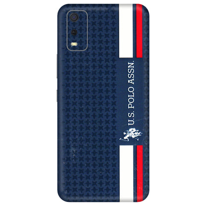 VIVO Y Series Phone Skins (All Models) - US POLO Designer Brand - 3D Embossed Finish (L-65) Vivo Y3S