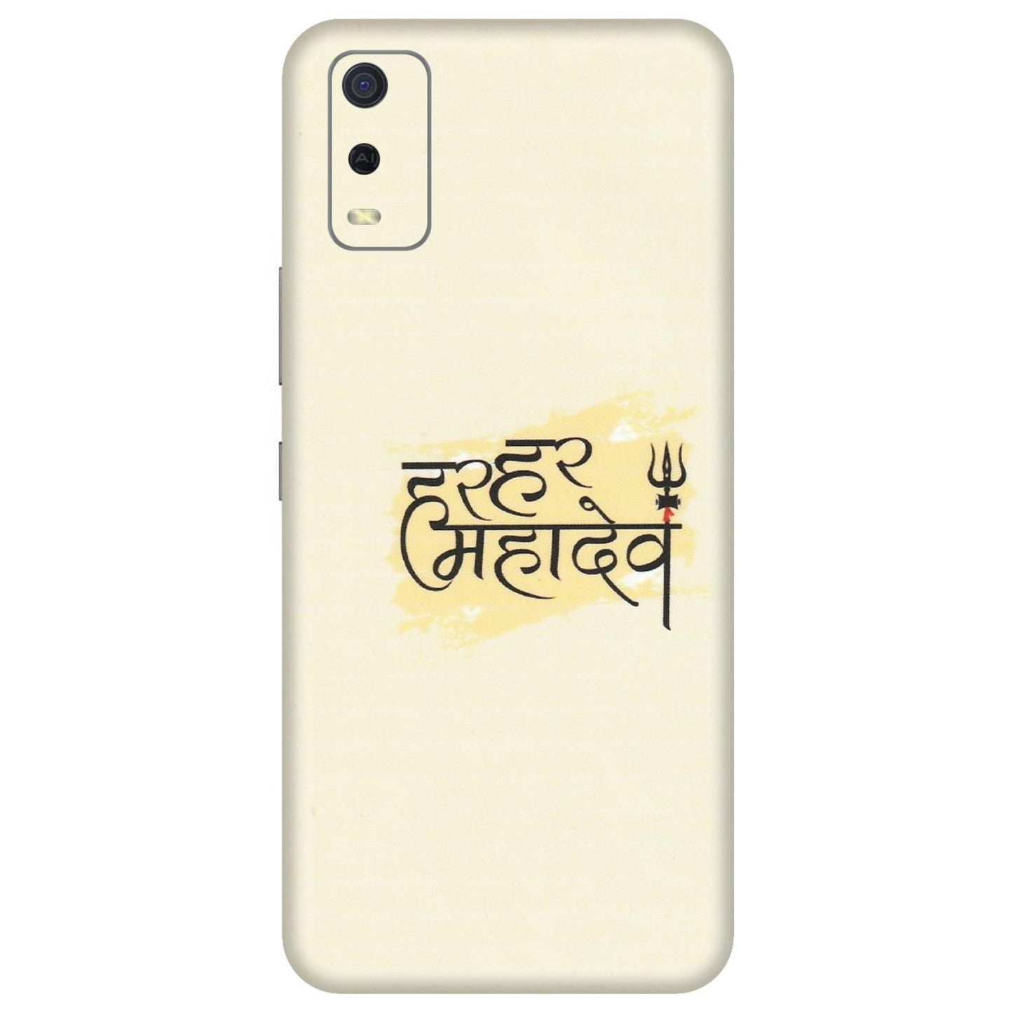 VIVO Y Series Phone Skins (All Models) - Har Har Mahadev - Matte Finish (M-10) Vivo Y3S