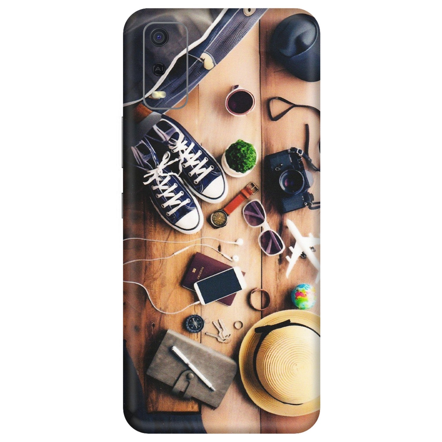 VIVO Y Series Phone Skins (All Models) - Travel Wanderlust - Matte Finish (M-133) Vivo Y3S