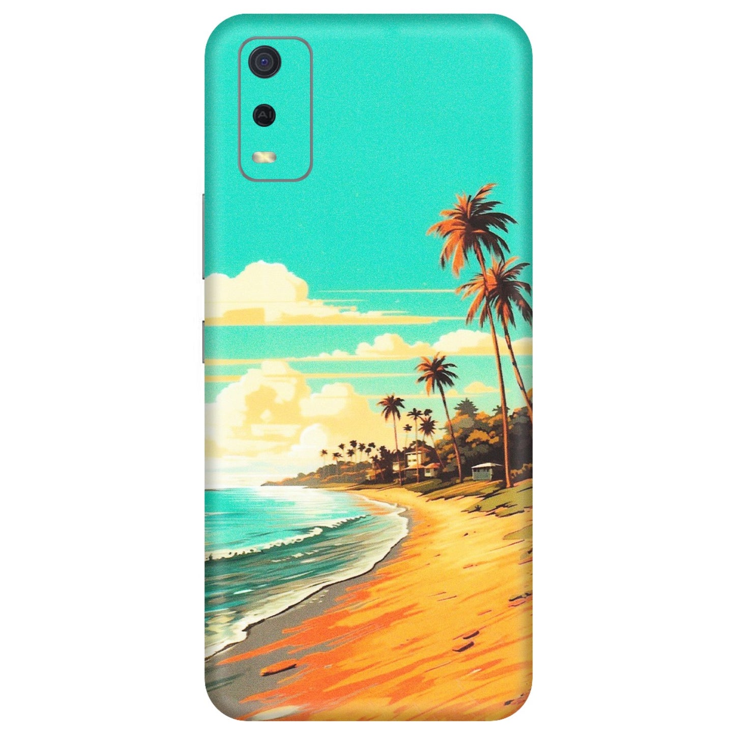 VIVO Y Series Phone Skins (All Models) - Miami Beach - Matte Finish (M-136) Vivo Y3S