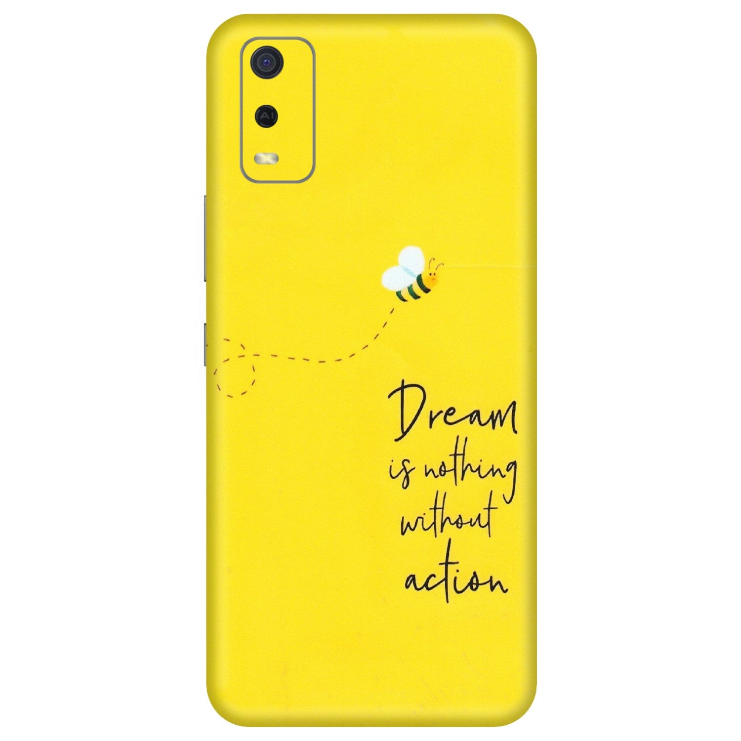 VIVO Y Series Phone Skins (All Models) - Dream Is Nothing Without Action - Matte Finish (M-138) Vivo Y3S