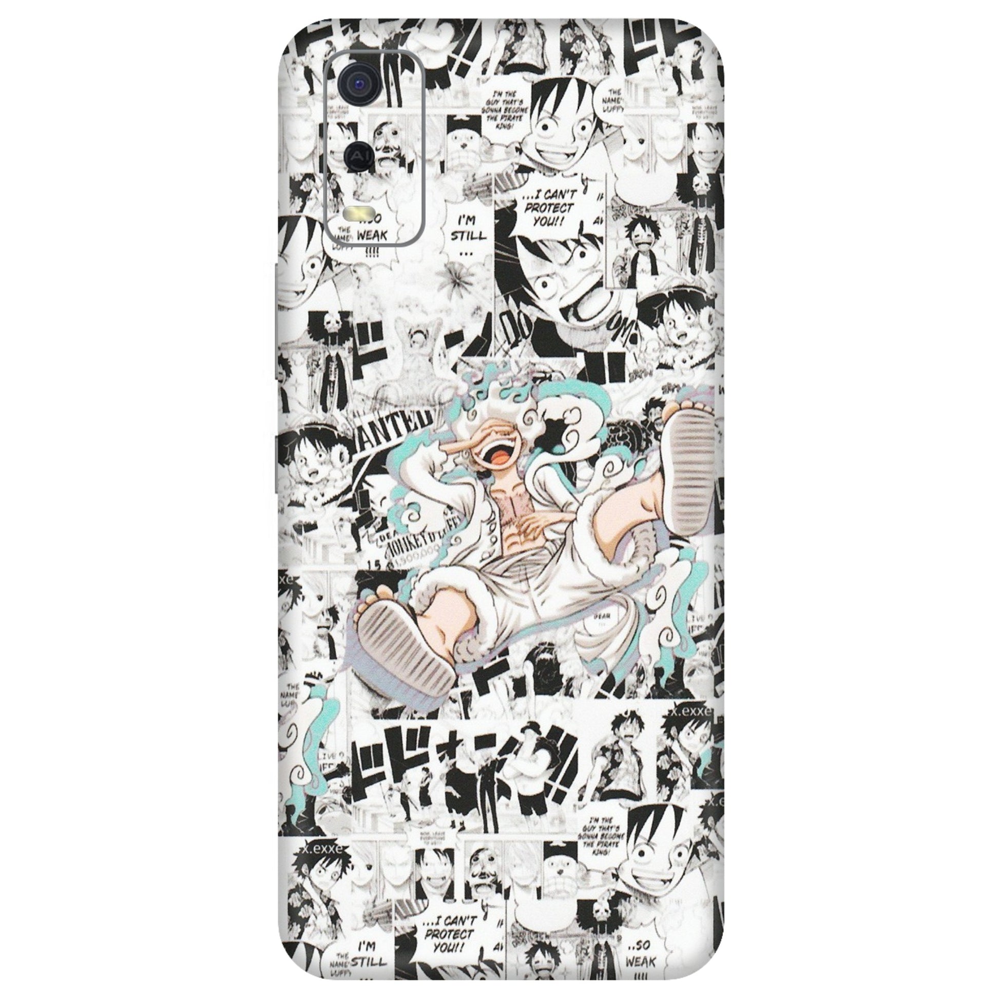 VIVO Y Series Phone Skins (All Models) - One Piece Comic - Matte Finish (M-168) Vivo Y3S