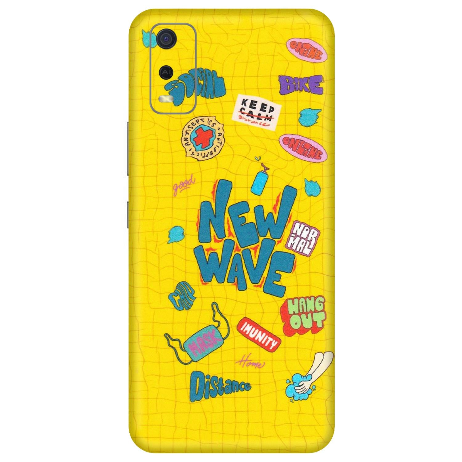 VIVO Y Series Phone Skins (All Models) - New Wave Life - Matte Finish (M-17) Vivo Y3S