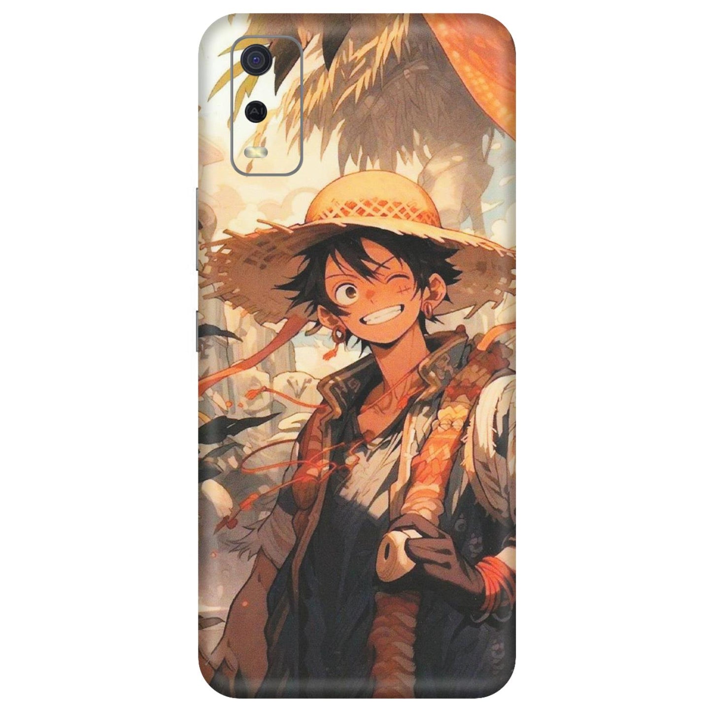 VIVO Y Series Phone Skins (All Models) - Anime Character Smile - Matte Finish (M-33) Vivo Y3S