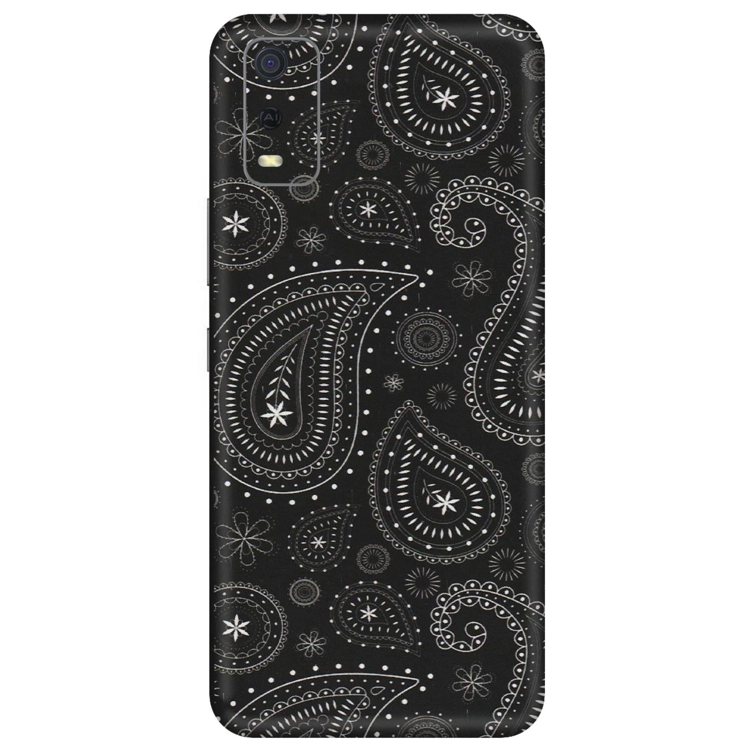 VIVO Y Series Phone Skins (All Models) - Black Sober Kerry - Matte Finish (M-37) Vivo Y3S