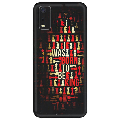 VIVO Y Series Phone Skins (All Models) - Born To Be King - Matte Finish (M-73) Vivo Y3S