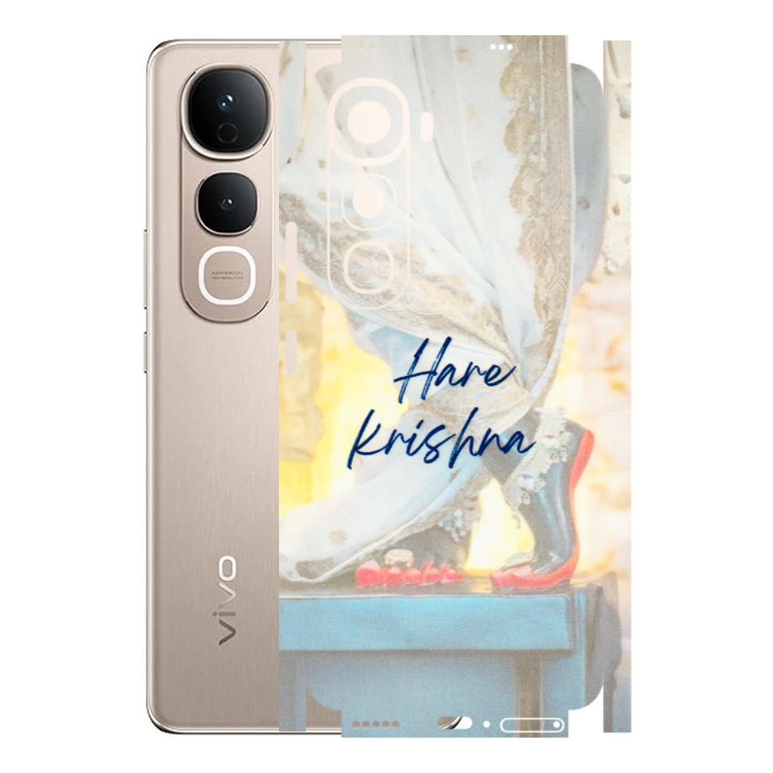 VIVO Y Series Phone Skins (All Models) - Hare Krishna - 3D Embossed Finish (L-03) Vivo Y400 5G