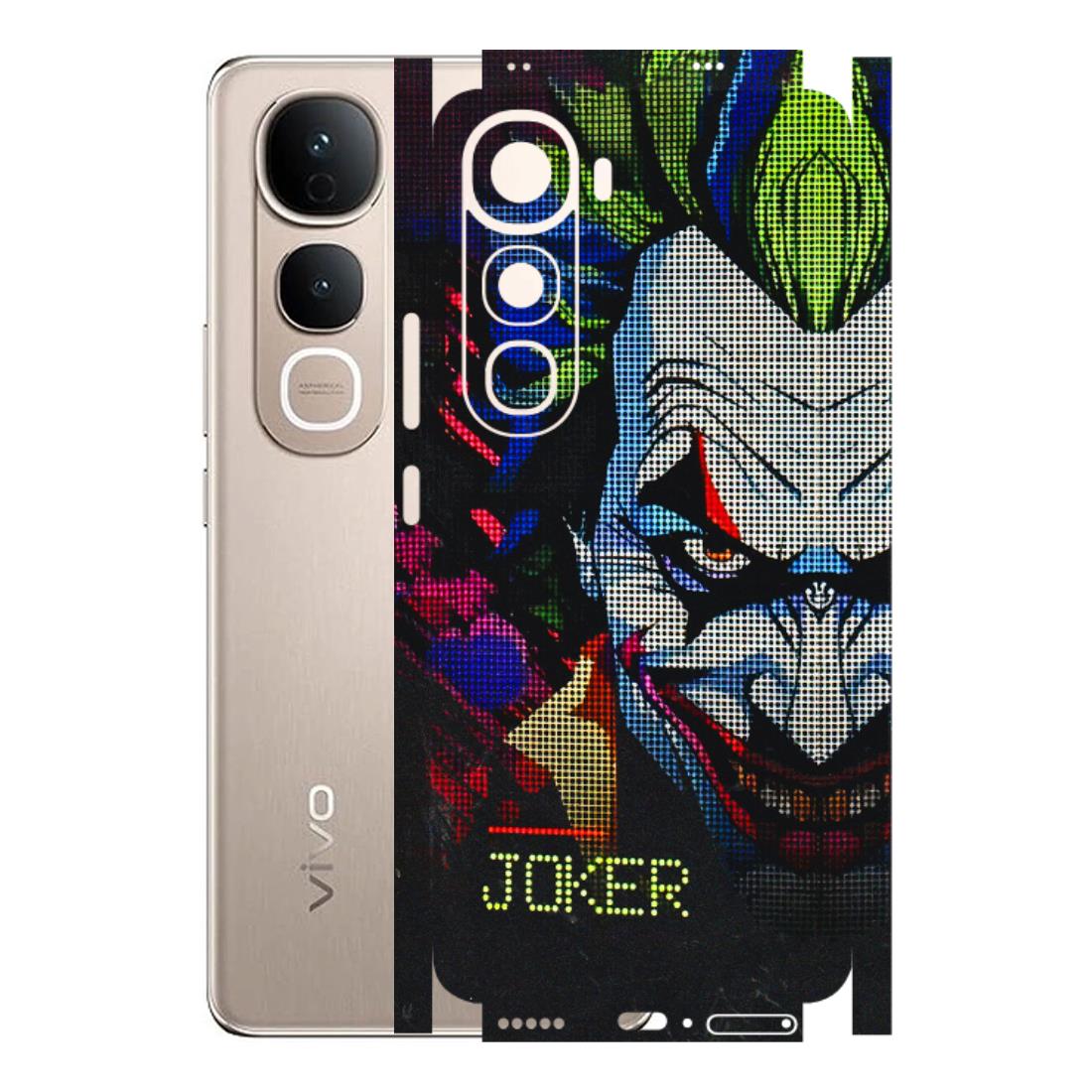 VIVO Y Series Phone Skins (All Models) - Joker Dot Matrix - 3D Embossed Finish (L-08) Vivo Y400 5G