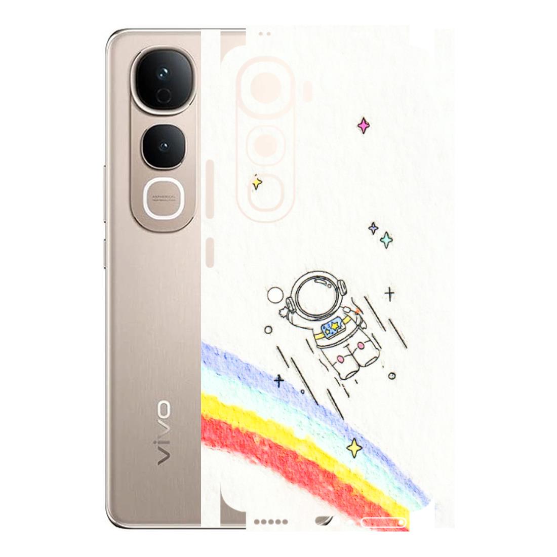 VIVO Y Series Phone Skins (All Models) - Milkyway Astronaut - 3D Embossed Finish (L-110) Vivo Y400 5G