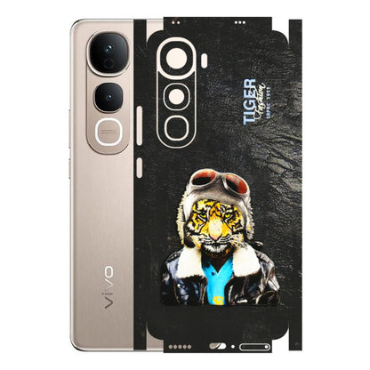 VIVO Y Series Phone Skins (All Models) - Rider Tiger - 3D Embossed Finish (L-113) Vivo Y400 5G