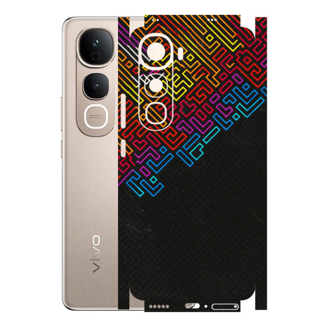 VIVO Y Series Phone Skins (All Models) - Dotme Pattern Art - 3D Embossed Finish (L-121) Vivo Y400 5G