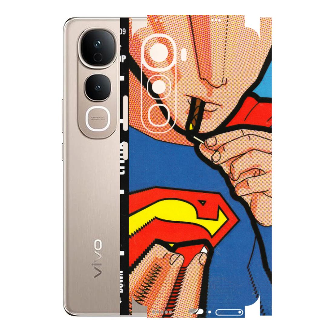 VIVO Y Series Phone Skins (All Models) - Superman Sutta - 3D Embossed Finish (L-130) Vivo Y400 5G