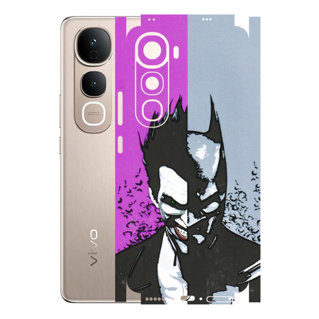 VIVO Y Series Phone Skins (All Models) - Batman & Joker - 3D Embossed Finish (L-143) Vivo Y400 5G