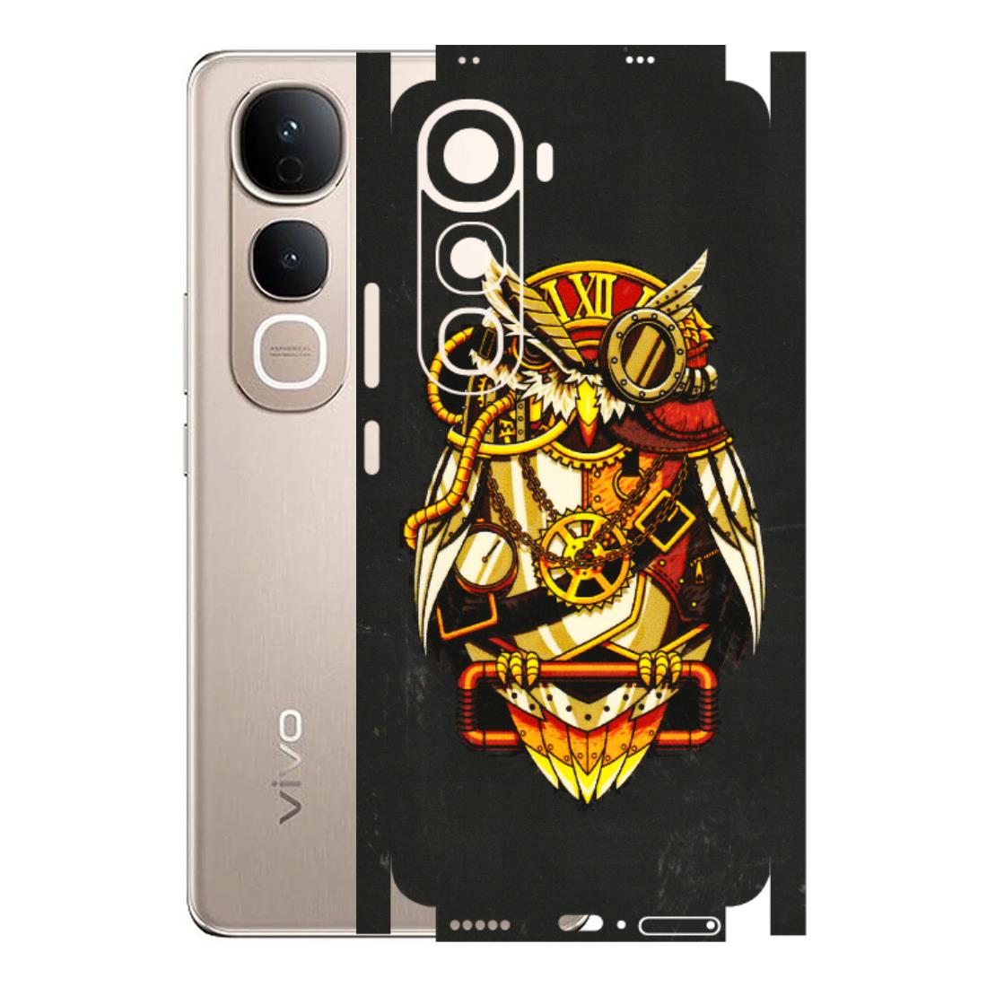 VIVO Y Series Phone Skins (All Models) - Classy Smart Owl - 3D Embossed Finish (L-144) Vivo Y400 5G