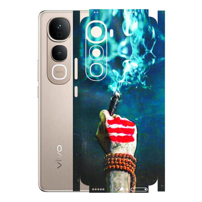 VIVO Y Series Phone Skins (All Models) - Mahadev Bhakt - 3D Embossed Finish (L-146) Vivo Y400 5G