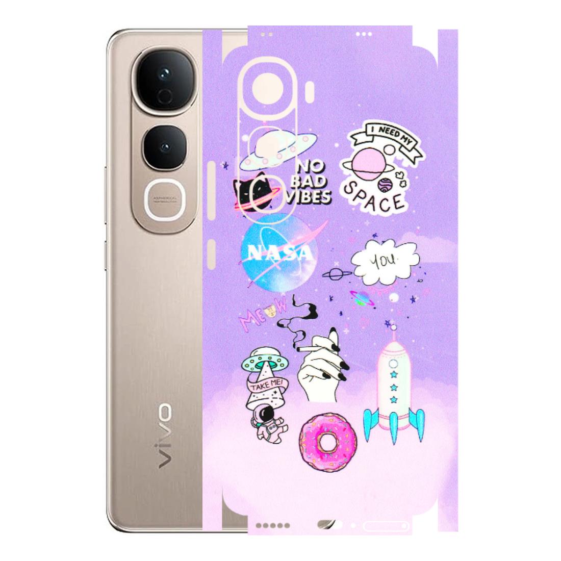 VIVO Y Series Phone Skins (All Models) - I Need My Nasa Skin - 3D Embossed Finish (L-149) Vivo Y400 5G