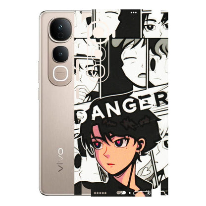 VIVO Y Series Phone Skins (All Models) - Danger Anime - 3D Embossed Finish (L-155) Vivo Y400 5G
