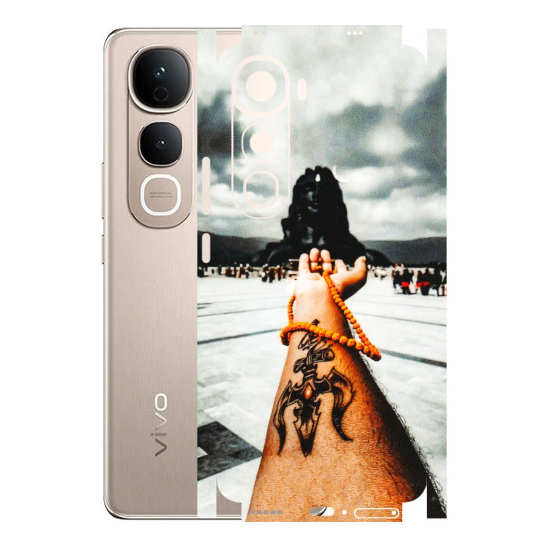 VIVO Y Series Phone Skins (All Models) - Jai Adiyogi Mahakaal - 3D Embossed Finish (L-164) Vivo Y400 5G