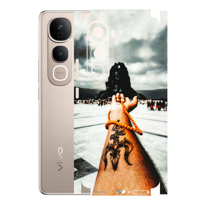 VIVO Y Series Phone Skins (All Models) - Jai Adiyogi Mahakaal - 3D Embossed Finish (L-164) Vivo Y400 5G
