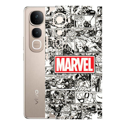 VIVO Y Series Phone Skins (All Models) - Marvel Comic - 3D Embossed Finish (L-171) Vivo Y400 5G
