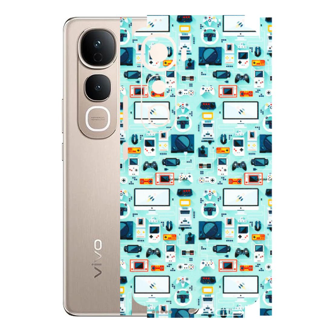 VIVO Y Series Phone Skins (All Models) - Gadgets Doodle - 3D Embossed Finish (L-184) Vivo Y400 5G