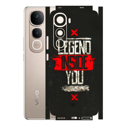 VIVO Y Series Phone Skins (All Models) - Legend Inside You - 3D Embossed Finish (L-186) Vivo Y400 5G