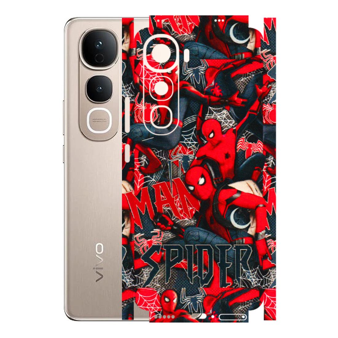VIVO Y Series Phone Skins (All Models) - SpiderMan Cool - 3D Embossed Finish (L-188) Vivo Y400 5G