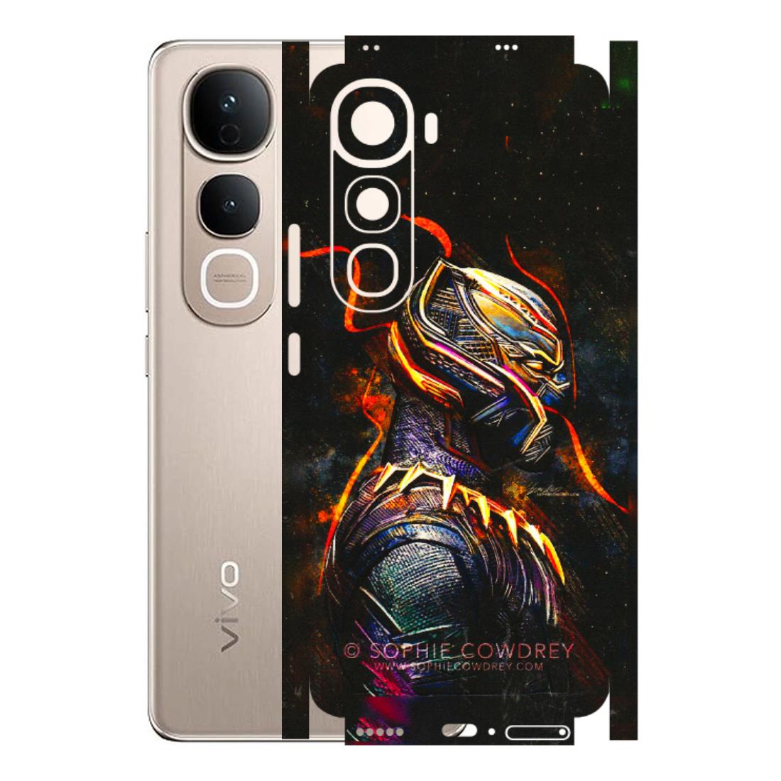 VIVO Y Series Phone Skins (All Models) - Black Panther - 3D Embossed Finish (L-190) Vivo Y400 5G