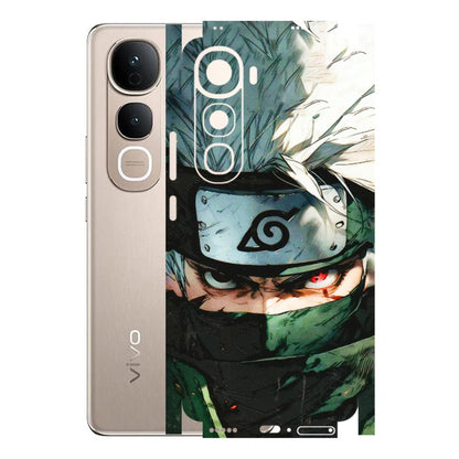 VIVO Y Series Phone Skins (All Models) - Kakashi Red Eye Focus - 3D Embossed Finish (L-227) Vivo Y400 5G