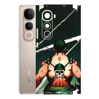 VIVO Y Series Phone Skins (All Models) - Zoro Anime - 3D Embossed Finish (L-23) Vivo Y400 5G