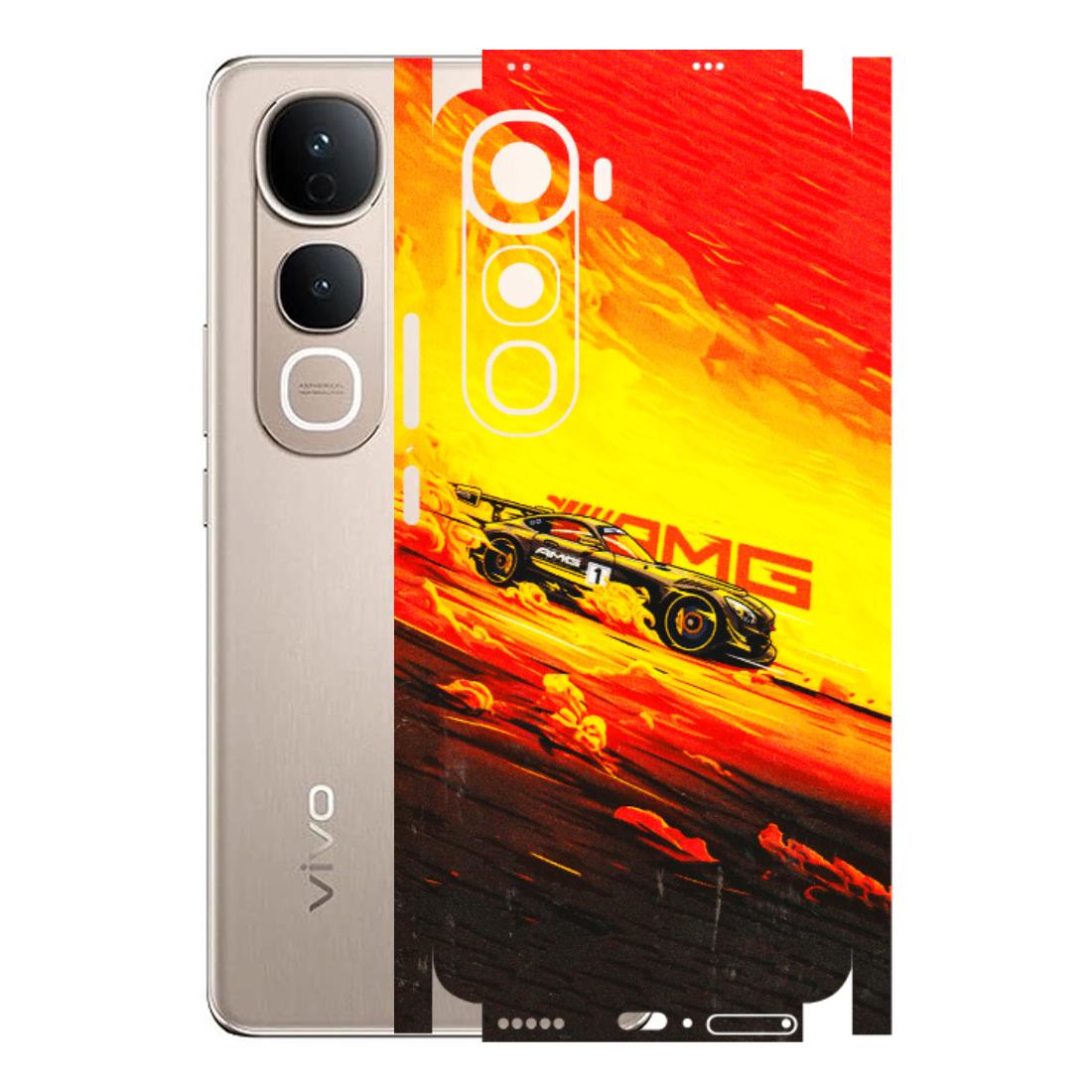 VIVO Y Series Phone Skins (All Models) - AMG Car Speed Cover - 3D Embossed Finish (L-256) Vivo Y400 5G
