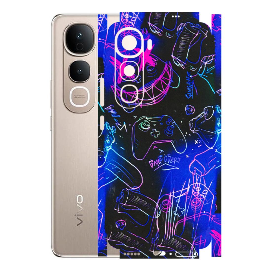 VIVO Y Series Phone Skins (All Models) - Gamers Paradise - 3D Embossed Finish (L-258) Vivo Y400 5G