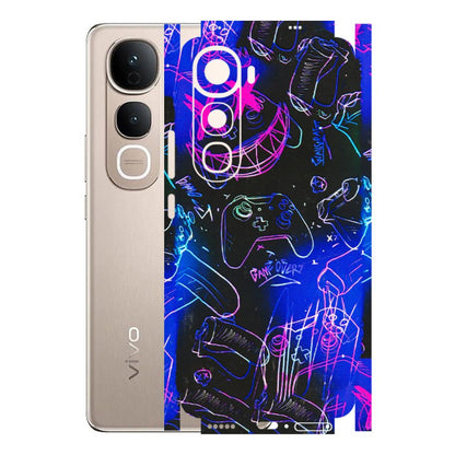VIVO Y Series Phone Skins (All Models) - Gamers Paradise - 3D Embossed Finish (L-258) Vivo Y400 5G