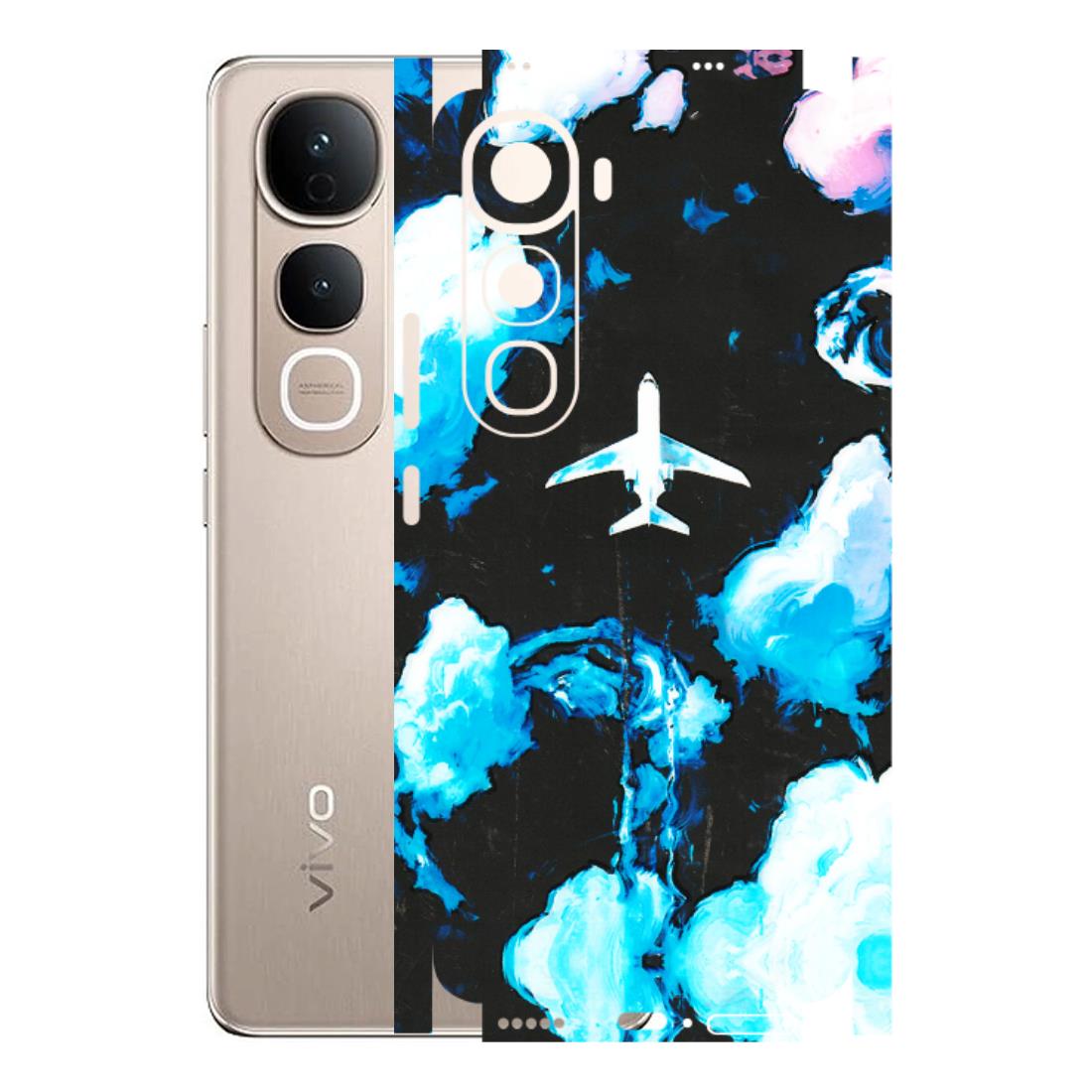 VIVO Y Series Phone Skins (All Models) - Travel In Airline - 3D Embossed Finish (L-264) Vivo Y400 5G