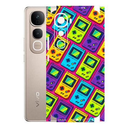 VIVO Y Series Phone Skins (All Models) - Gameboy Colourful - 3D Embossed Finish (L-266) Vivo Y400 5G