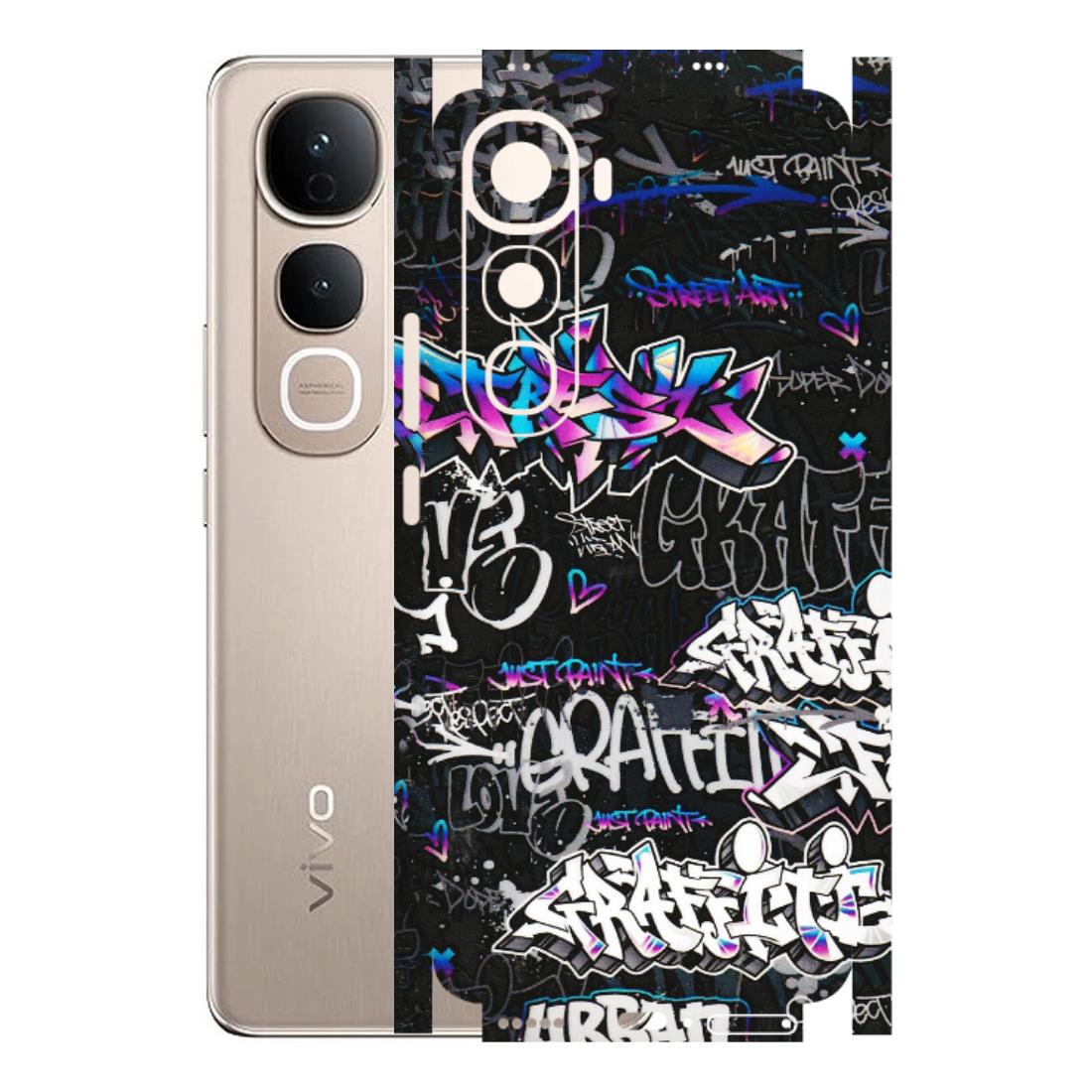 VIVO Y Series Phone Skins (All Models) - Graffiti Killer - 3D Embossed Finish (L-274) Vivo Y400 5G