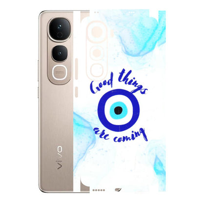 VIVO Y Series Phone Skins (All Models) - Evil Eye Good Things Are Coming - 3D Embossed Finish (L-322) Vivo Y400 5G