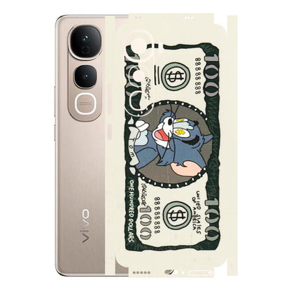 VIVO Y Series Phone Skins (All Models) - Tom Hundred Dollar - 3D Embossed Finish (L-324) Vivo Y400 5G