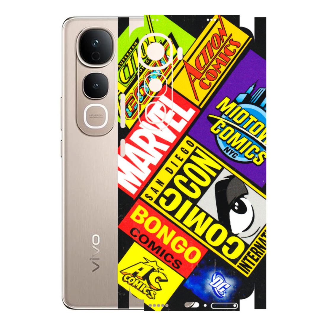 VIVO Y Series Phone Skins (All Models) - Bongo Comic Con - 3D Embossed Finish (L-325) Vivo Y400 5G