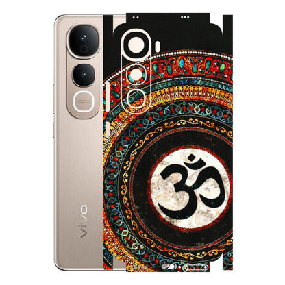 VIVO Y Series Phone Skins (All Models) - Aum Chant Abstract - 3D Embossed Finish (L-42) Vivo Y400 5G