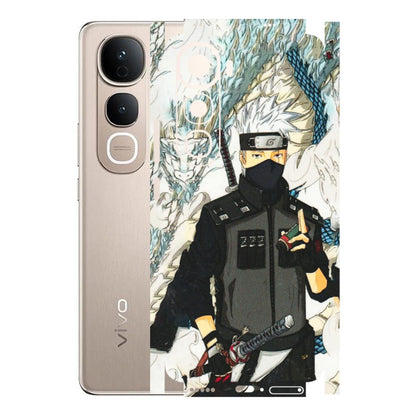 VIVO Y Series Phone Skins (All Models) - Kakashi Hatake Naruto Anime - 3D Embossed Finish (L-46) Vivo Y400 5G