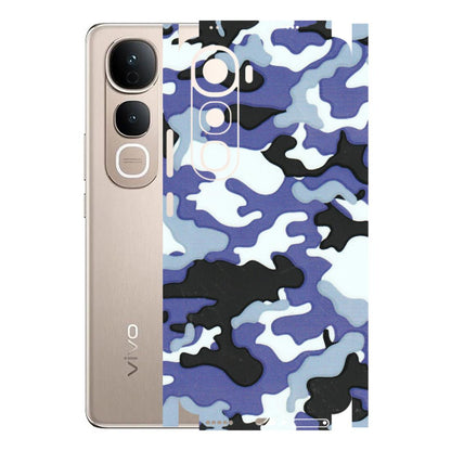 VIVO Y Series Phone Skins (All Models) - Powerfull Military Camoflauge - 3D Embossed Finish (L-49) Vivo Y400 5G