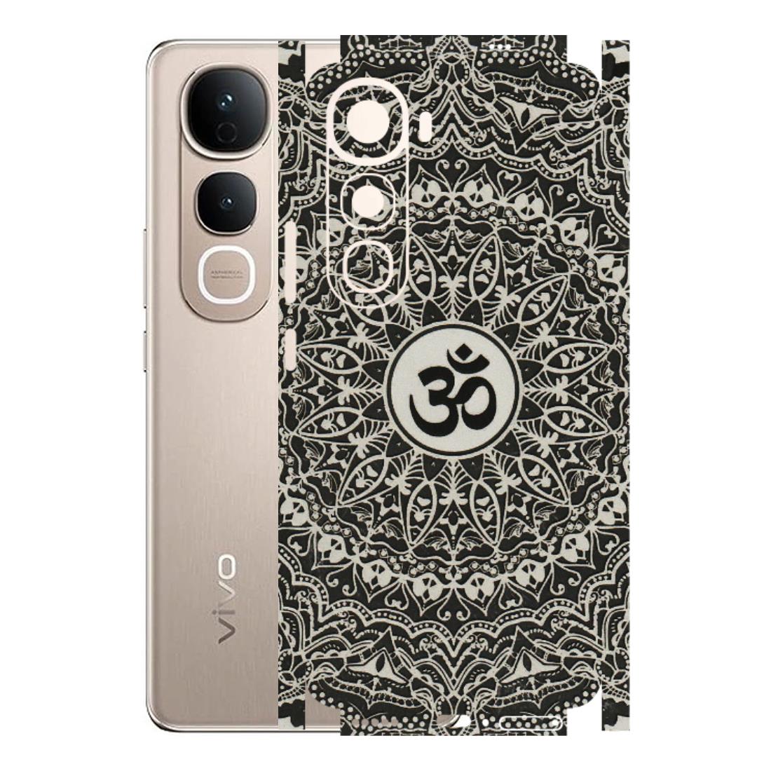VIVO Y Series Phone Skins (All Models) - Aum Elegant Mandala - 3D Embossed Finish (L-62) Vivo Y400 5G