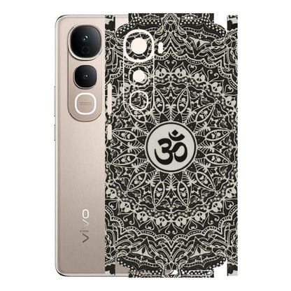 VIVO Y Series Phone Skins (All Models) - Aum Elegant Mandala - 3D Embossed Finish (L-62) Vivo Y400 5G
