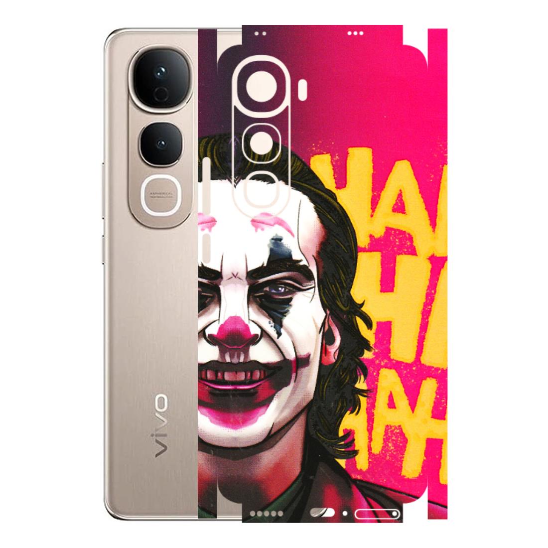 VIVO Y Series Phone Skins (All Models) - Joker Evil Laugh - 3D Embossed Finish (L-97) Vivo Y400 5G