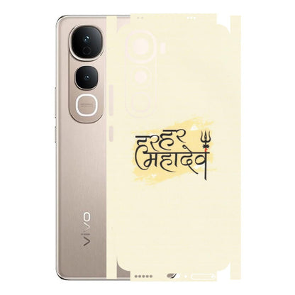 VIVO Y Series Phone Skins (All Models) - Har Har Mahadev - Matte Finish (M-10) Vivo Y400 5G