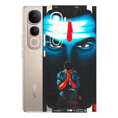 VIVO Y Series Phone Skins (All Models) - Mahakal Bhakt - Matte Finish (M-112) Vivo Y400 5G